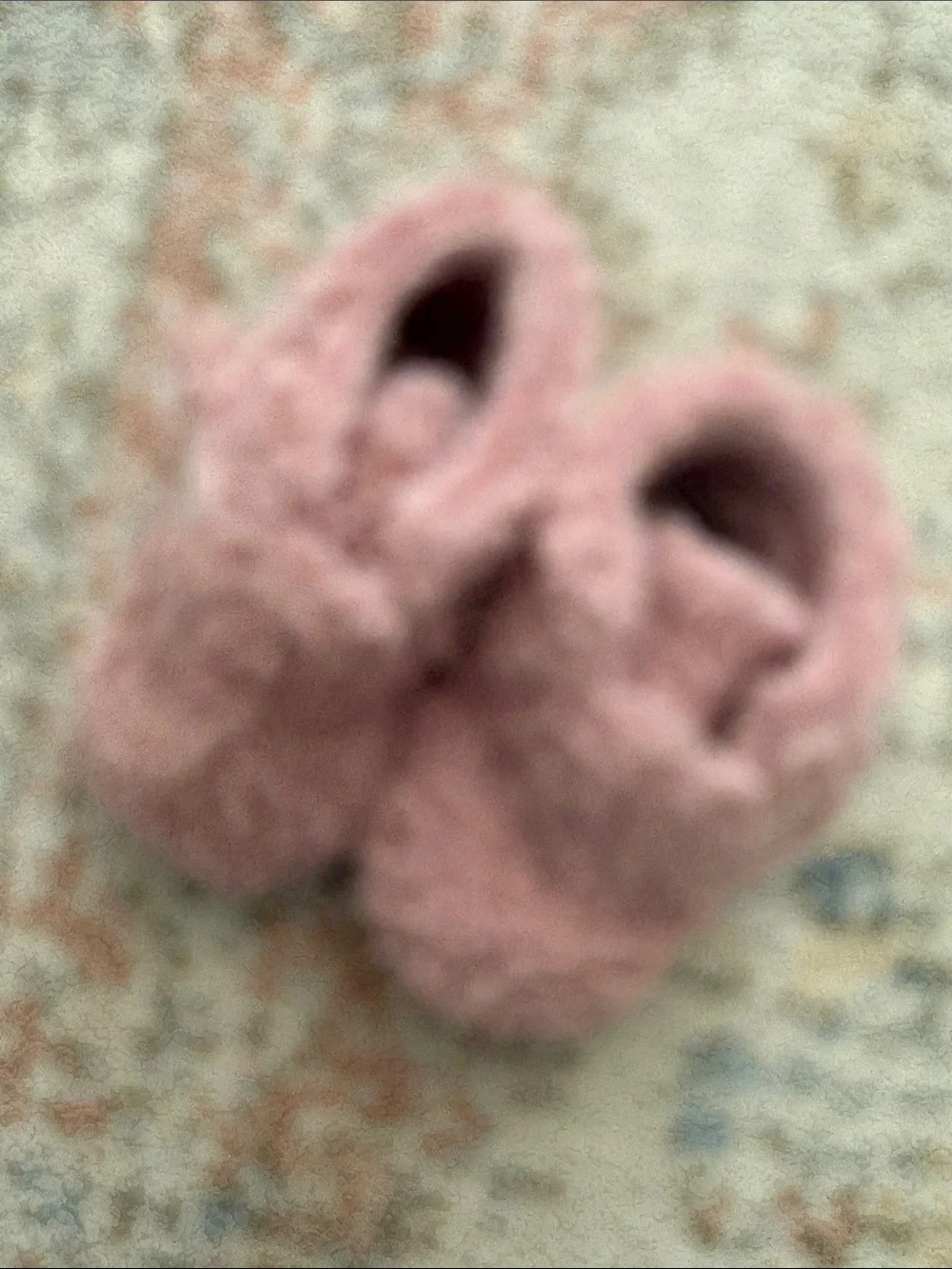 UGG Dusty Rose Plush Slip-On Slippers